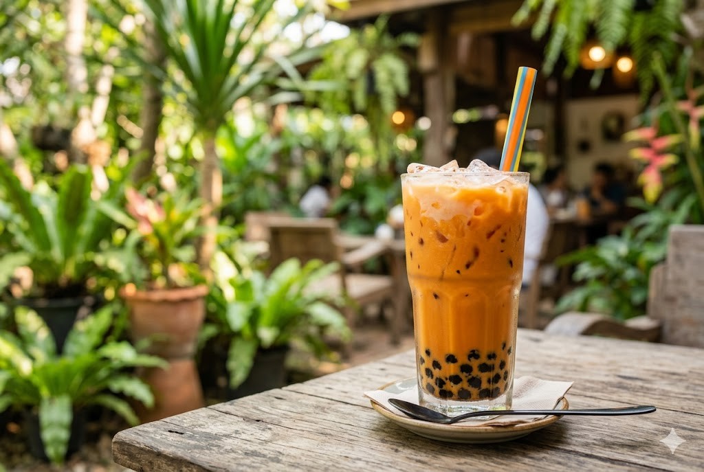 Tapioca pearls and boba straws kit
