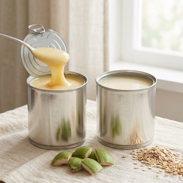 Sweetened condensed milk and evaporated milk for Thai tea