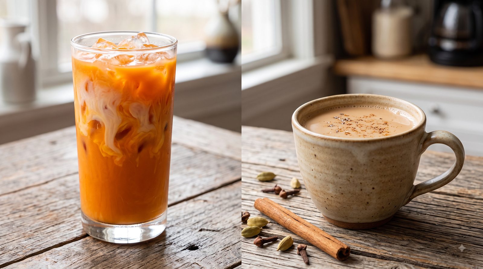 Thai Tea vs Chai